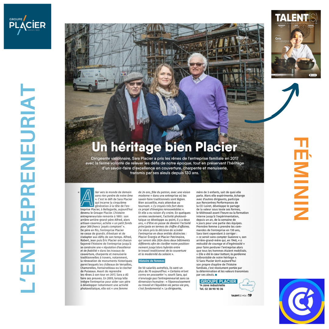Sara Placier Interview - GROUPE PLACIER Sara Placier Interview - GROUPE PLACIER